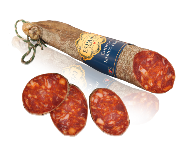 Spaanse vleeswaren - 100% Iberische Spaanse chorizo - chorizo Spanje - La Box Espagnole